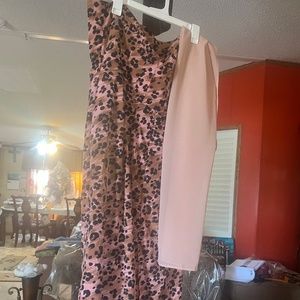 Strapless Leopard
